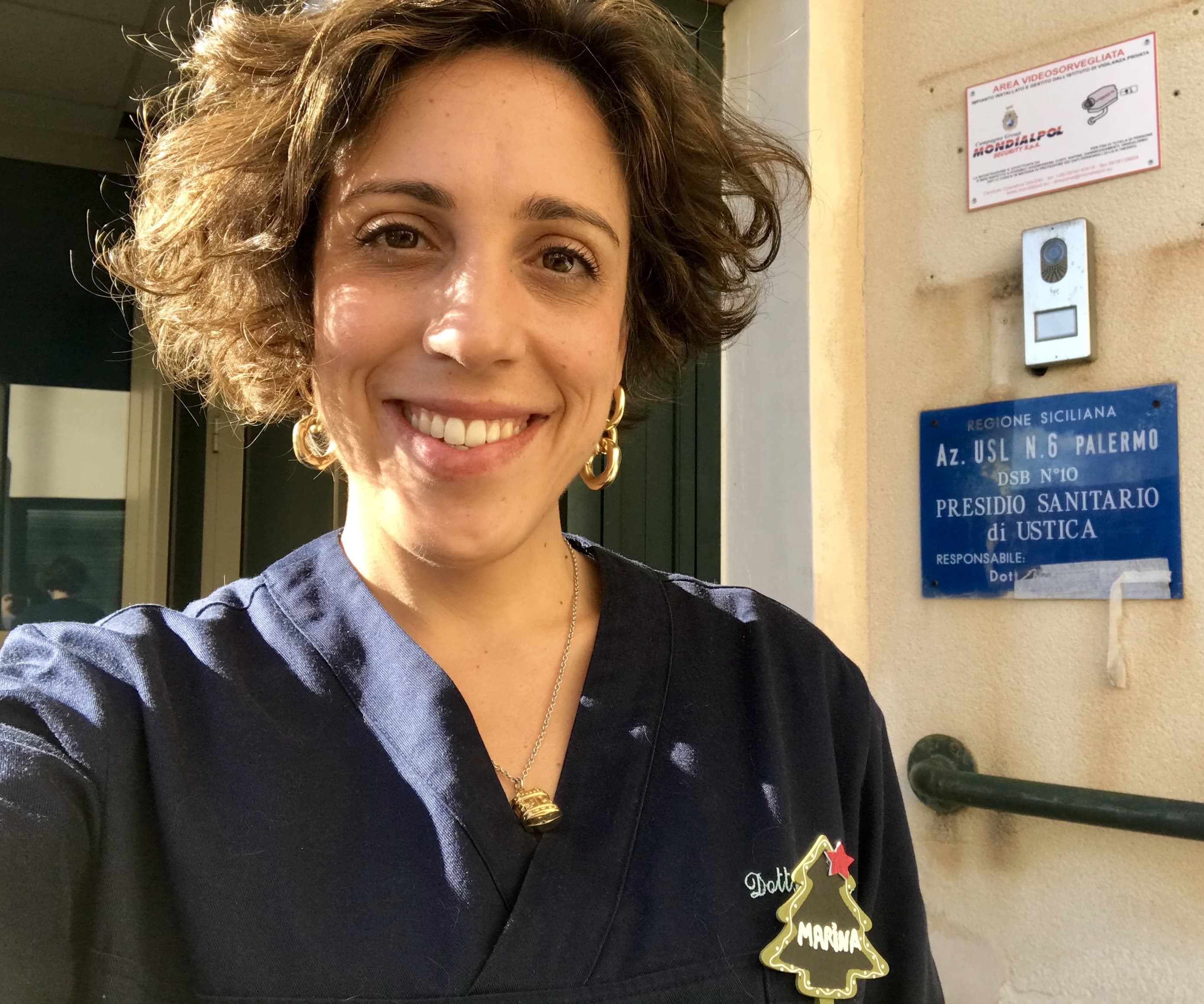 Dottoressa Marina Tricoli a Ustica